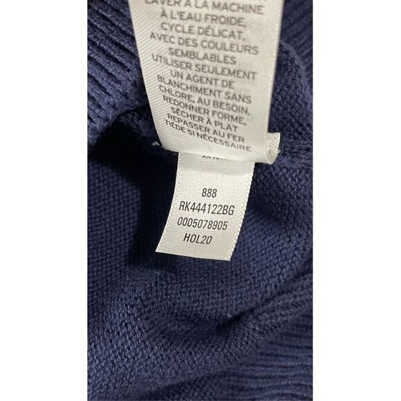 Harper Canyon Girls Navy Peacoat String Lights Sequin Sweater Size X Large 14/16 - Picture 7 of 11